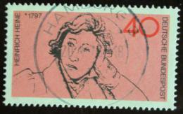 Poštová známka Nemecko 1972 Heinrich Heine, básník Mi# 750