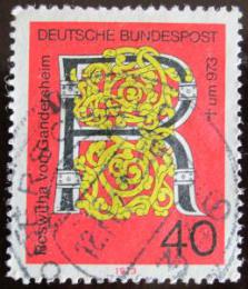 Poštová známka Nemecko 1973 Roswitha of Gandersheim, básníøka Mi# 770