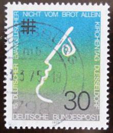 Poštová známka Nemecko 1973 Setkání protestantù Mi# 772