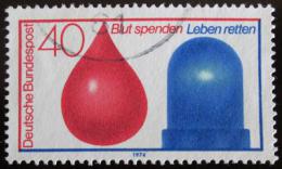 Poštová známka Nemecko 1974 Dárcovství krve Mi# 797
