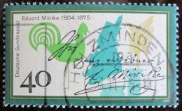 Poštová známka Nemecko 1975 Eduard Mörike, básník Mi# 842