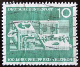 Poštová známka Nemecko 1961 První telefon Mi# 373