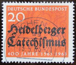 Poštová známka Nemecko 1963 Heidelberský katechismus Mi# 396