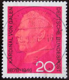 Poštová známka Nemecko 1966 Kardinál von Galen Mi# 505