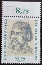 Poštovní známka Nìmecko 1972 Lucas Cranach Mi# 718