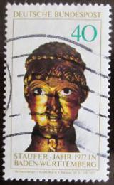 Poštová známka Nemecko 1977 Barbarossova hlava Mi# 933