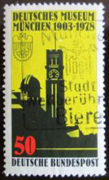 Poštová známka Nemecko 1978 Vìdecké múzeum Mi# 963