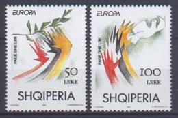 Poštové známky Albánsko 1995 Európa CEPT Mi# 2556-57
