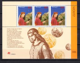 Poštové známky Portugalsko 1997 Európa CEPT Mi# Block 124 Kat 10€ 	