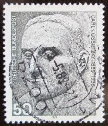 Poštová známka Nemecko 1975 Carl von Ossietzky, publicista Mi# 871