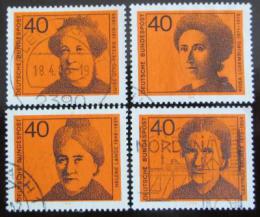Poštové známky Nemecko 1974 Slavné ženy Mi# 791-94
