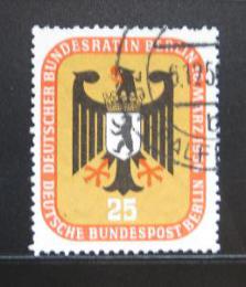 Poštová známka Západný Berlín 1956 Mìstský znak Mi# 137