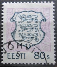 Potov znmka Estnsko 1995 ttny znak Mi# 268 - zvi obrzok