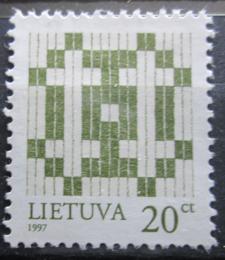 Poštová známka Litva 1997 Dvojtý køíž Mi# 647 I