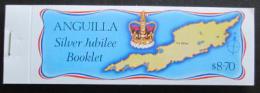 Zošitok Anguilla 1977 Støíbrné jubileum, královna Alžbeta II.