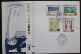 FDC Paraguaj 1987 Berlín, 750. výroèie Mi# 4125-28