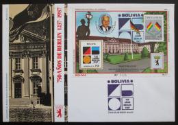 FDC Bolívia 1987 Berlín, 750. výroèie Mi# Block 169 Velmi vysoký Kat