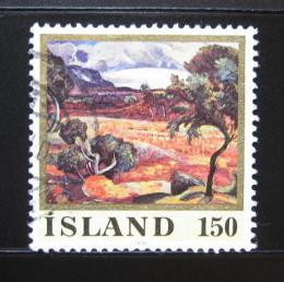 Poštová známka Island 1976 Umenie, Asgrimur Jonsson Mi# 513