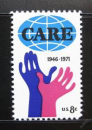 Poštová známka USA 1971 CARE, 25. výroèie Mi# 1051