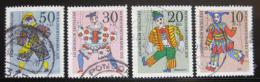 Poštové známky Nemecko 1970 Loutky Mi# 650-53