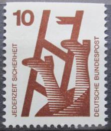 Poštová známka Nemecko 1974 Prevence nehod Mi# 695 C