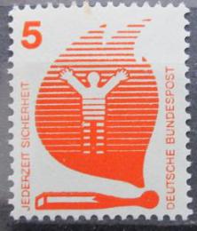 Poštová známka Nemecko 1971 Prevence nehod Mi# 694 A