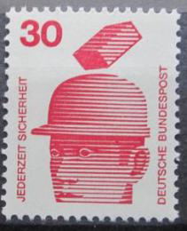 Poštová známka Nemecko 1972 Prevence nehod Mi# 698 A