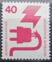 Poštová známka Nemecko 1972 Prevence nehod Mi# 699 A