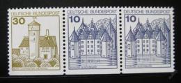 Poštové známky Nemecko 1977 Hrady a zámky