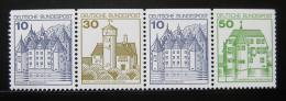Poštové známky Nemecko 1980 Hrady a zámky
