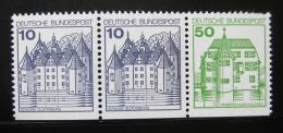 Poštové známky Nemecko 1980 Hrady a zámky