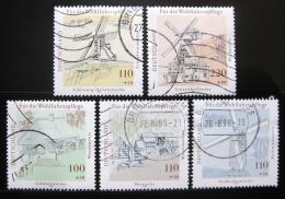 Poštové známky Nemecko 1997 Mlýny Mi# 1948-52 Kat 14€