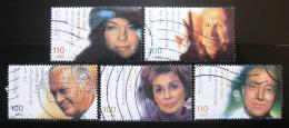 Poštové známky Nemecko 2000 Herci a hereèky Mi# 2143-47 Kat 12€