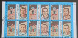 Poštové známky Šardžá 1972 Apollo 7 a 8 Mi# 1338-43