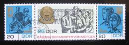 Poštové známky DDR 1967 Mistøi zítøka Mi# 1320-22 Kat 8€