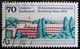 Poštová známka Nemecko 1978 Parlament, Bonn Mi# 976