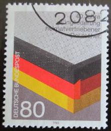 Poštová známka Nemecko 1985 Reintegrace uprchlíkù Mi# 1265
