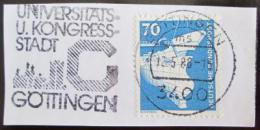 Poštová známka Nemecko 1975 Stavba lodí Mi# 852