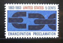Poštová známka USA 1963 Emancipace Mi# 846