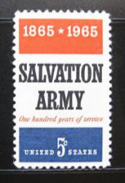 Poštová známka USA 1965 Armáda spásy Mi# 883