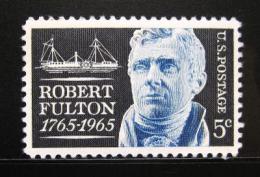 Poštová známka USA 1965 Robert Fulton Mi# 886