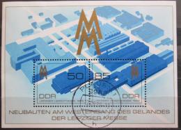 Poštové známky DDR 1989 Lipský ve¾trh Mi# Block 99
