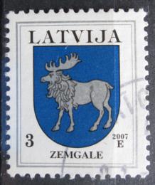 Poštová známka Lotyšsko 2007 Znak Zemgale Mi# 372 D X