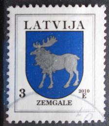 Poštová známka Lotyšsko 2010 Znak Zemgale Mi# 372 C XI