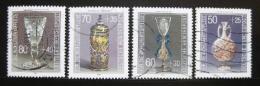 Poštové známky Nemecko 1986 Výrobky ze skla Mi# 1295-98