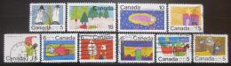 Poštové známky Kanada 1970 Vianoce, dìtské kresby