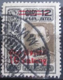 Poštová známka Thajsko 1914 Krá¾ Vajiravudh pretlaè Mi# 114