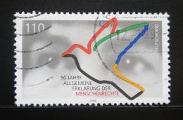 Poštová známka Nemecko 1998 Deklarace lidských práv Mi# 2026