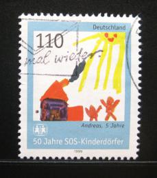 Poštová známka Nemecko 1999 SOS vesnièka Mi# 2062