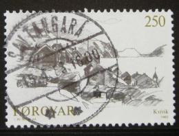 Poštová známka Faerské ostrovy 1982 Kvivik, Ingalvur Mi# 74